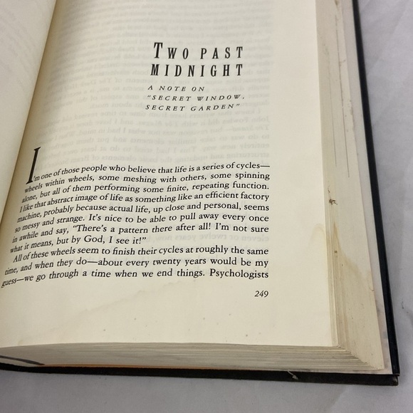Stephen King Four Past Midnight 1990 First Edition Hardback Back W/ Dust Jacket - Picture 15 of 16